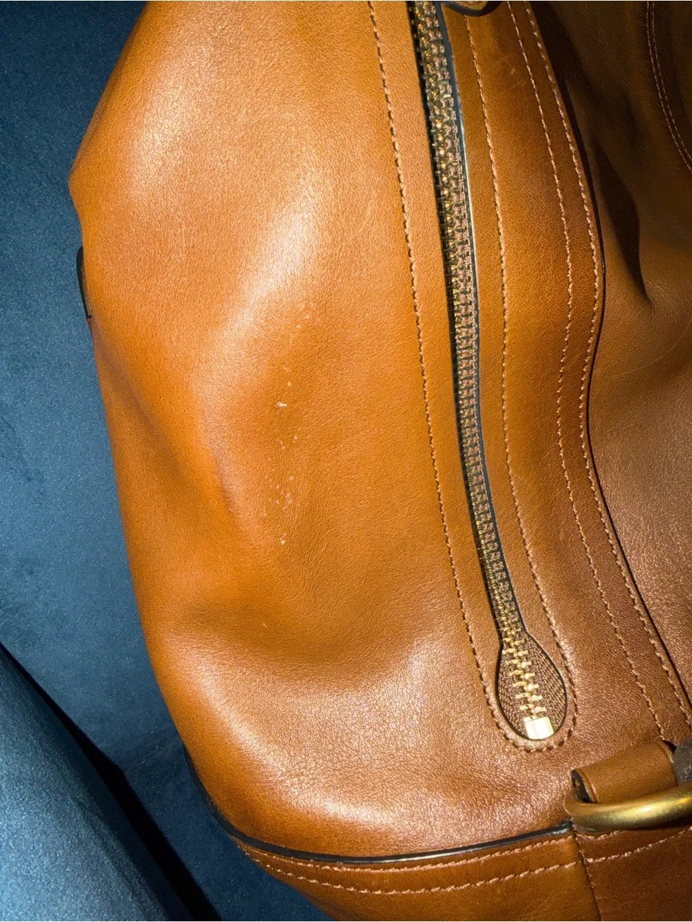 COACH Mens Bleecker Leather Backpack